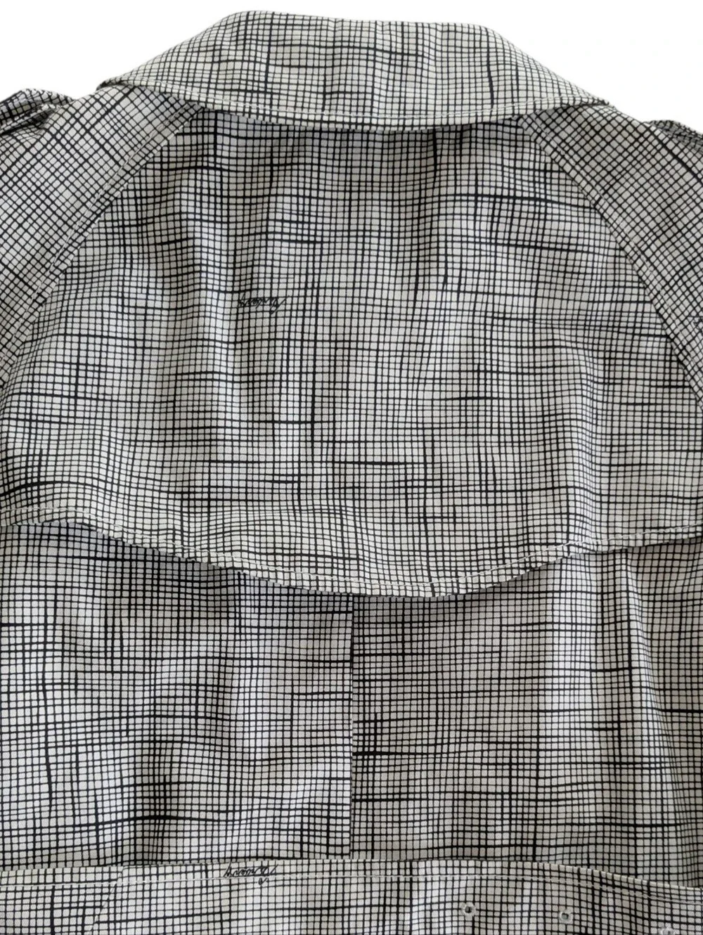 Burberry Cotton Trench Coat Size 4 - Picture 9 of 12